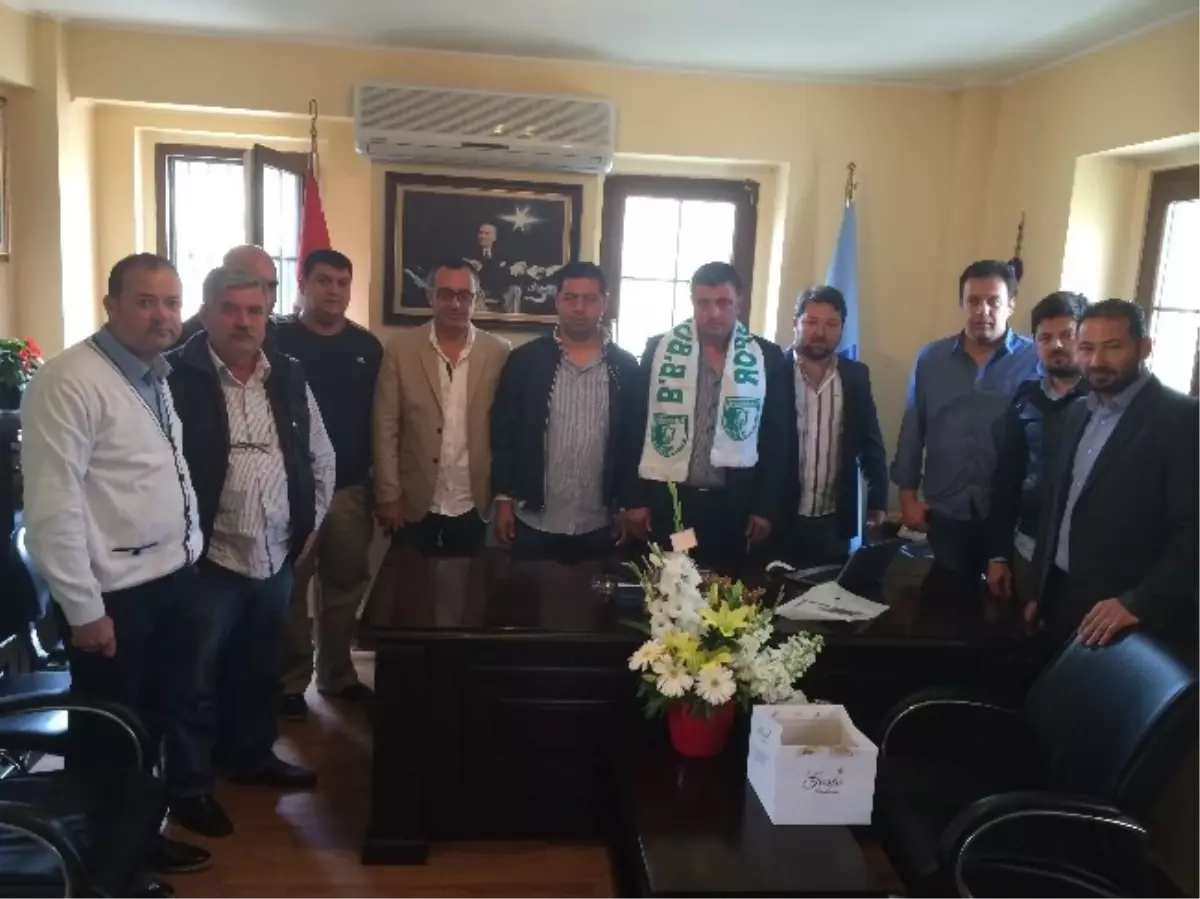 Bodrumsporlu Yöneticilerden Başkanlara Ziyaret