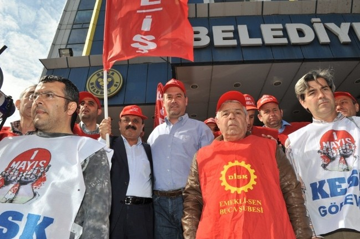 Buca\'da 1 Mayıs Coşkusu