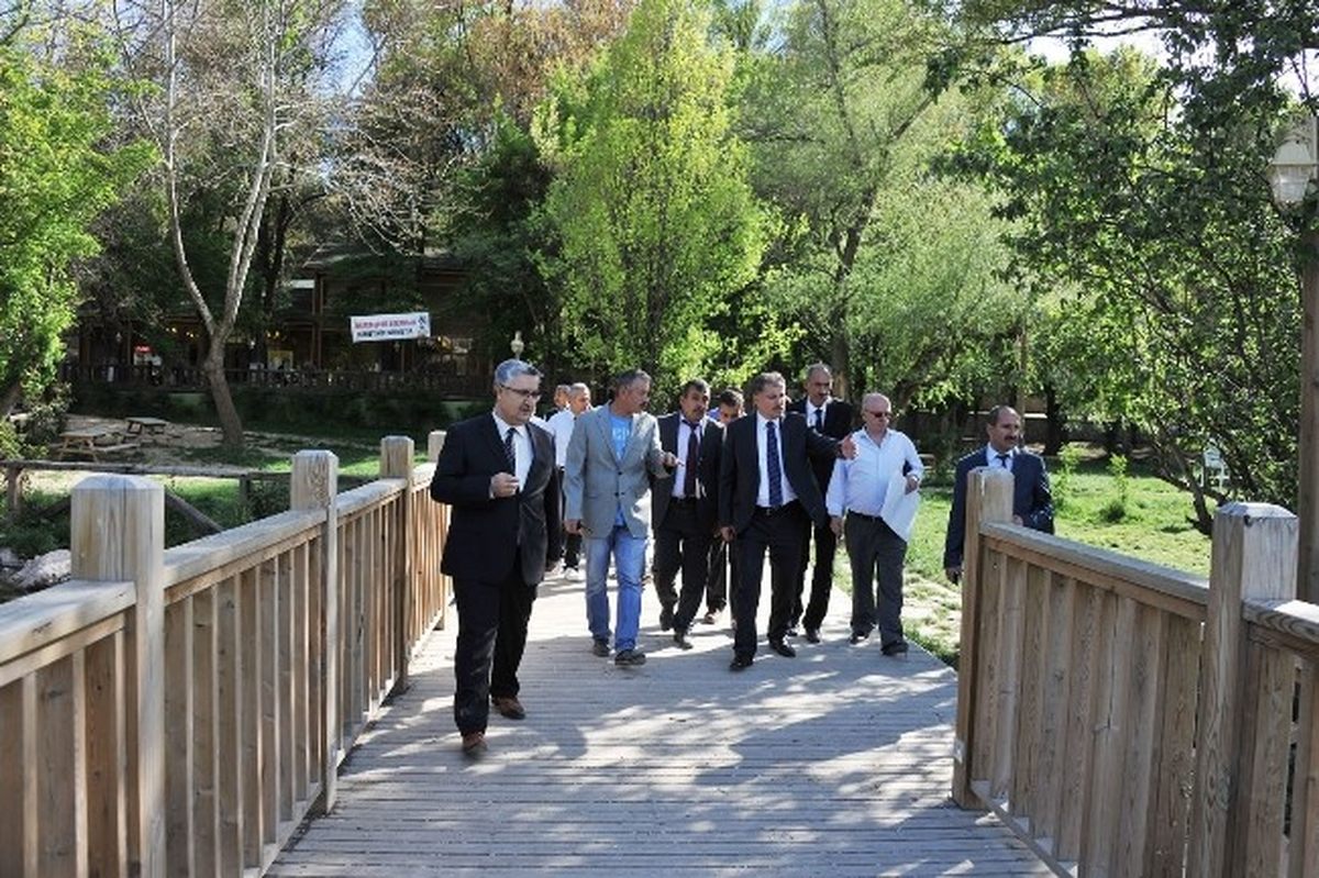 Çakır, Turgut Özal Tabiat Parkı\'nda İnceledi