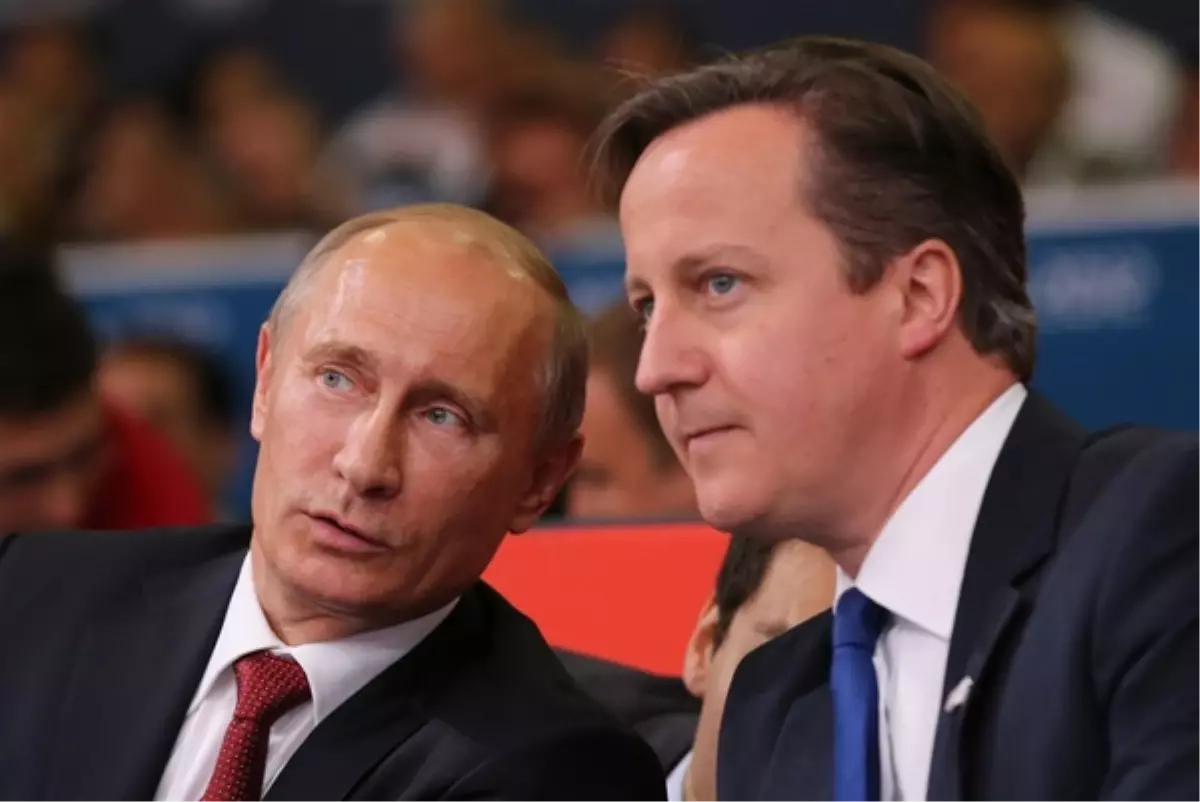 Cameron ve Putin Ukrayna'yı Görüştü
