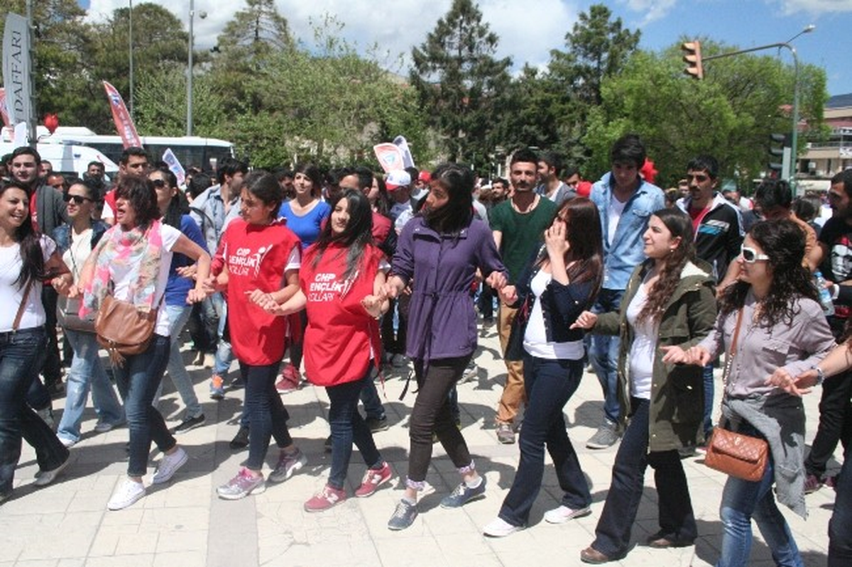 Erzincan\'da İşçi Bayramı Kutlamaları