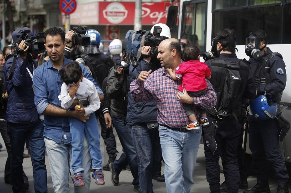 Gazdan Etkilenen Suriyeli Ailenin Zor Anları