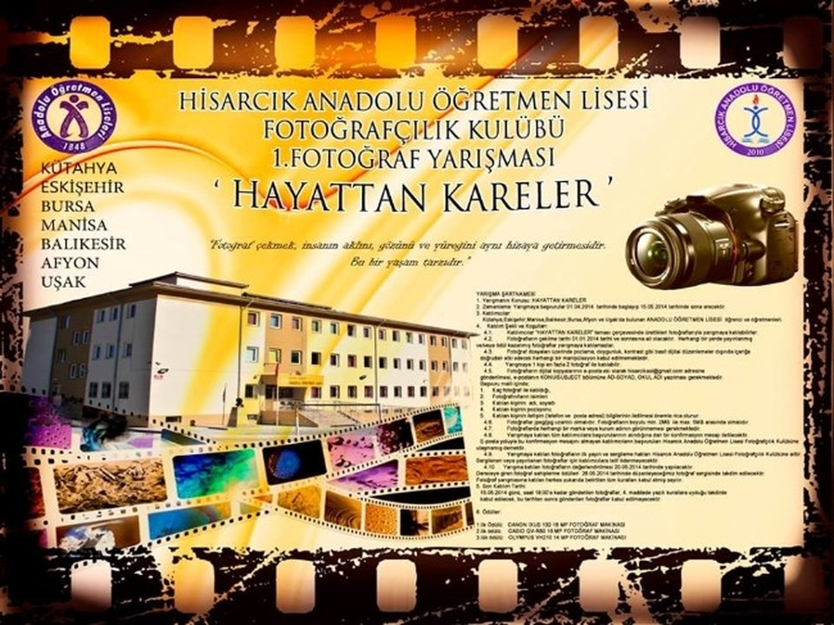 Hayattan Kareler" Konulu Fotoğraf Yarışması