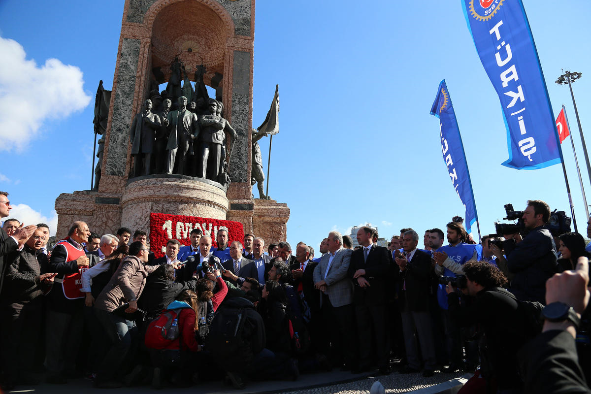 İstanbul\'da 1 Mayıs Emek ve Dayanışma Günü