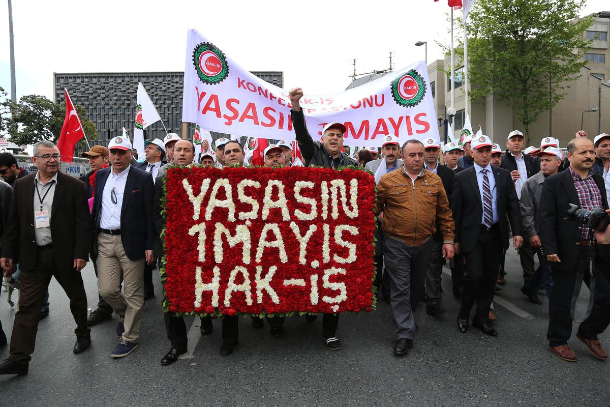 İstanbul\'da 1 Mayıs Emek ve Dayanışma Günü