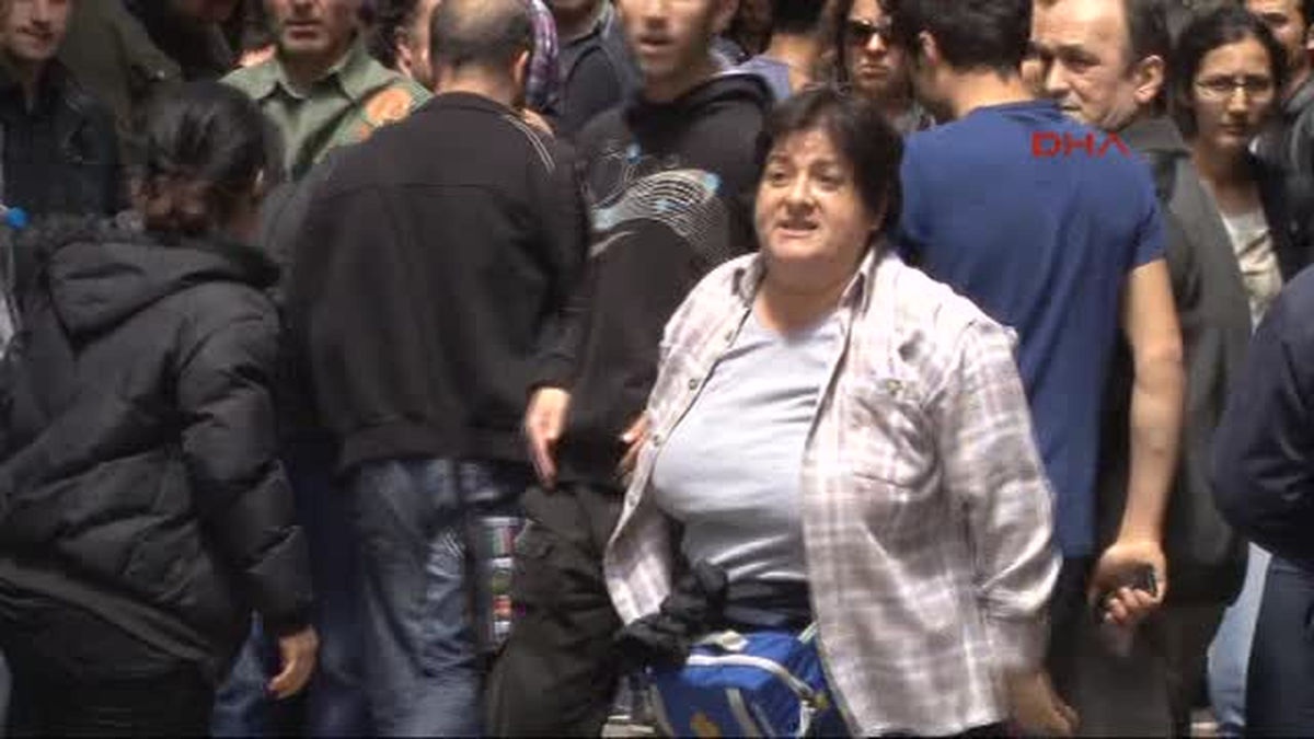 İstiklal Caddesinde Polis Müdahalesi