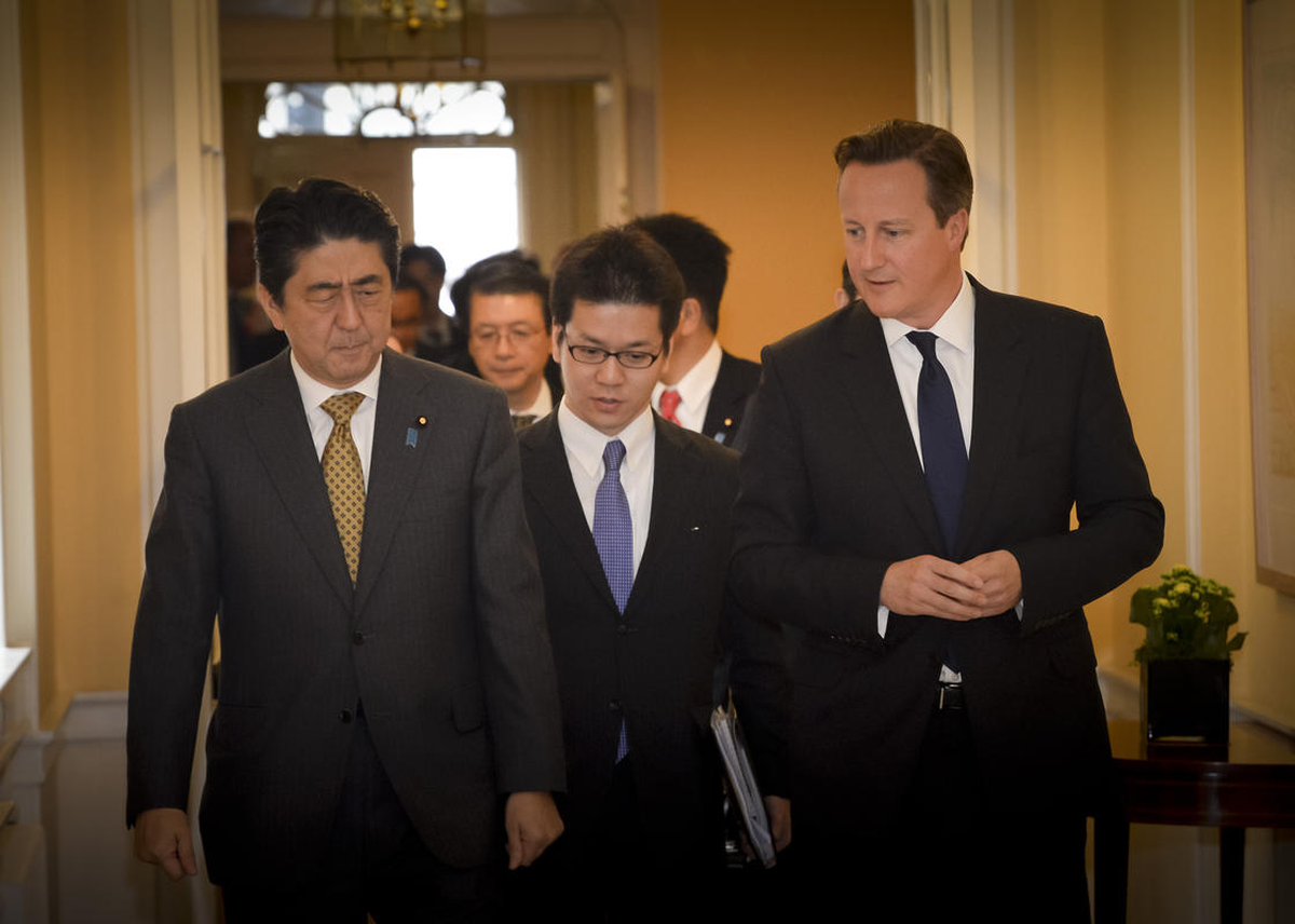 Japonya Başbakanı Abe Londra\'da