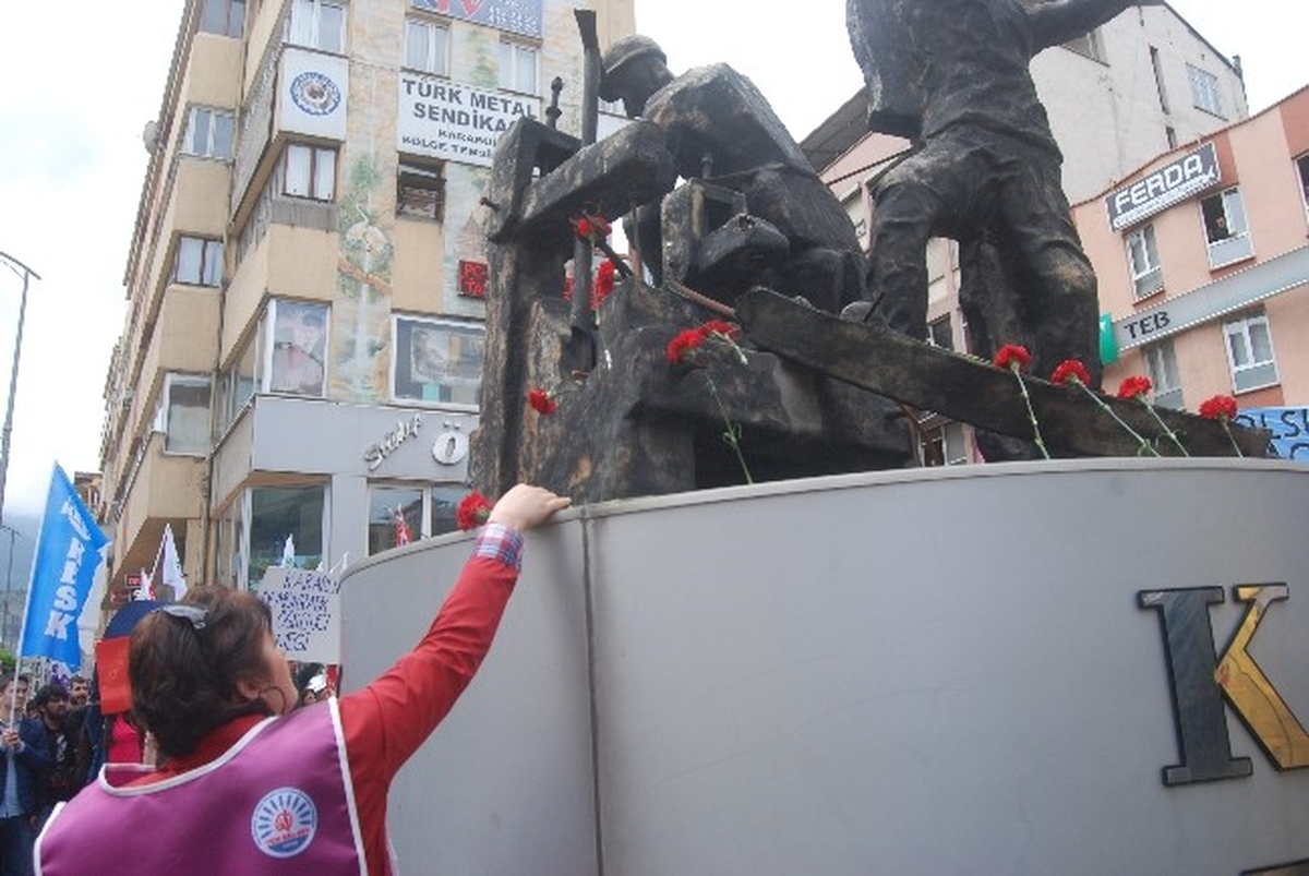 Karabük\'te 1 Mayıs Kutlaması