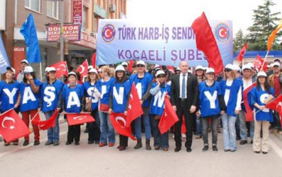 Kayseri\'de 1 Mayıs Coşkusu