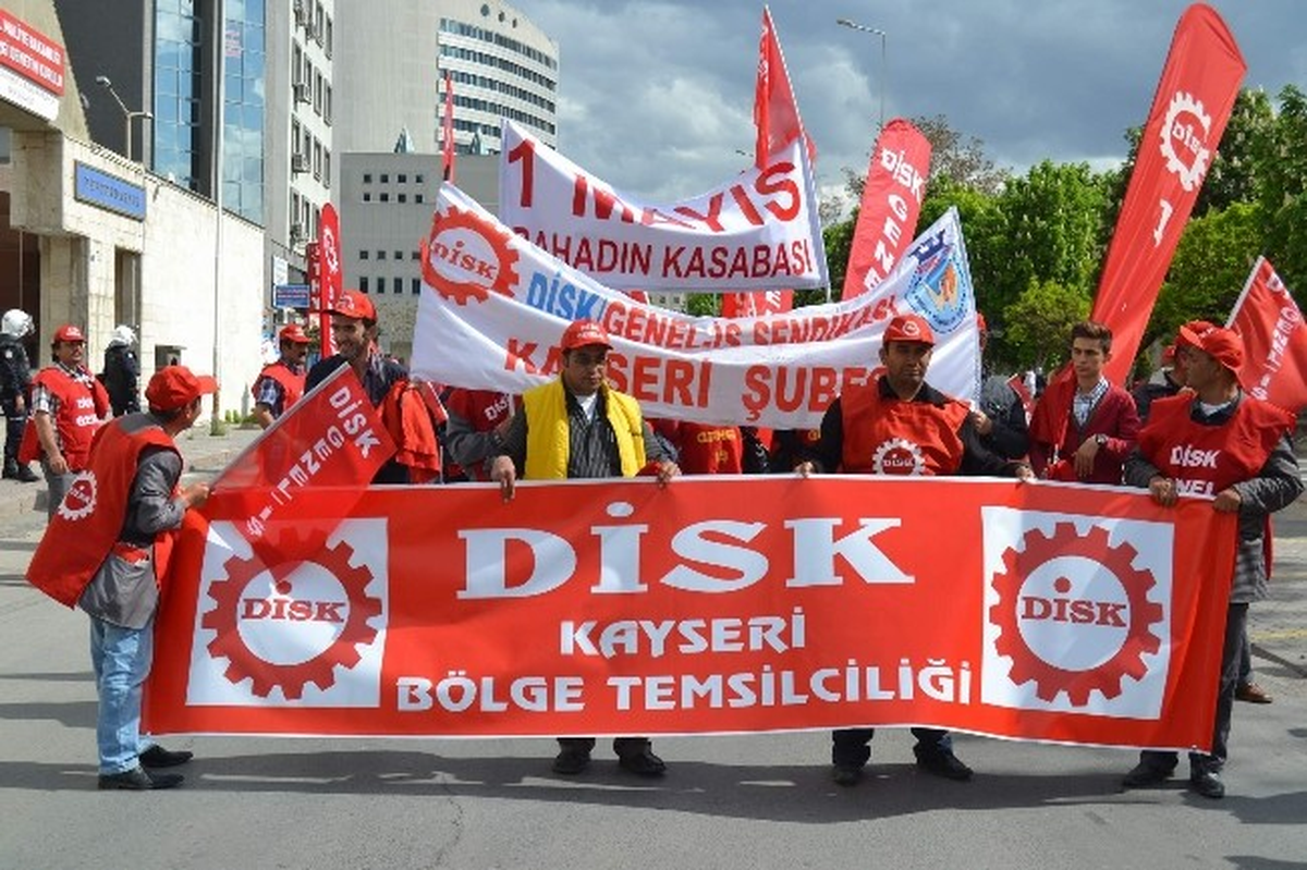 Kayseri\'de 1 Mayıs Coşkuyla Kutlandı
