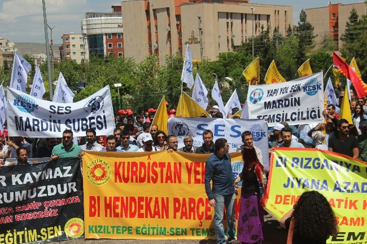 Mardin\'de 1 Mayıs Emek ve Dayanışma Günü