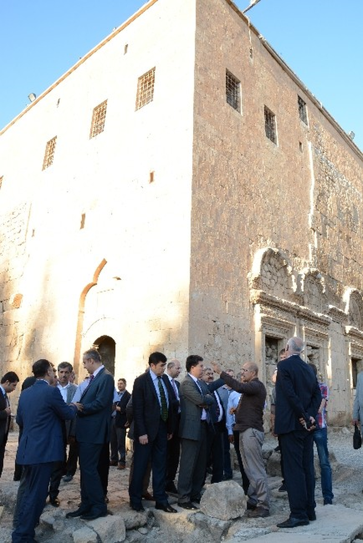 Mardin Valisi Cengiz Unesco Dünya Mirası Geçici Listesine Giren Moryakup Kilisesi ve Zeynelabidin...