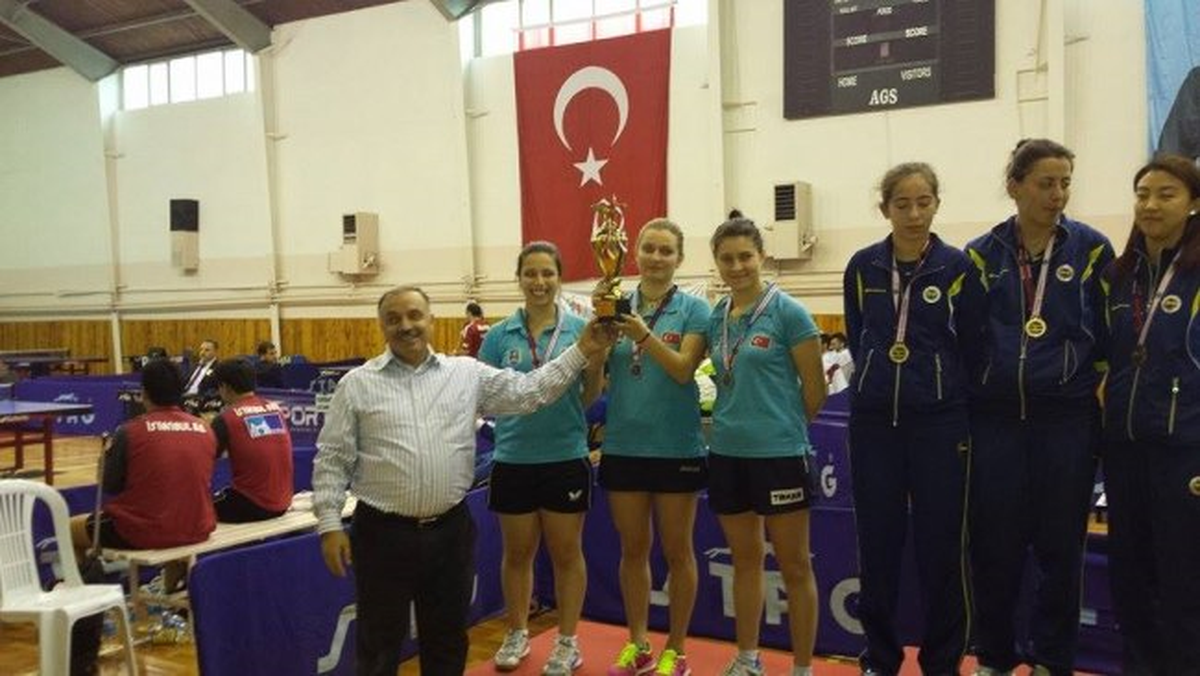 Masa Tenisi Takımı Türkiye İkincisi