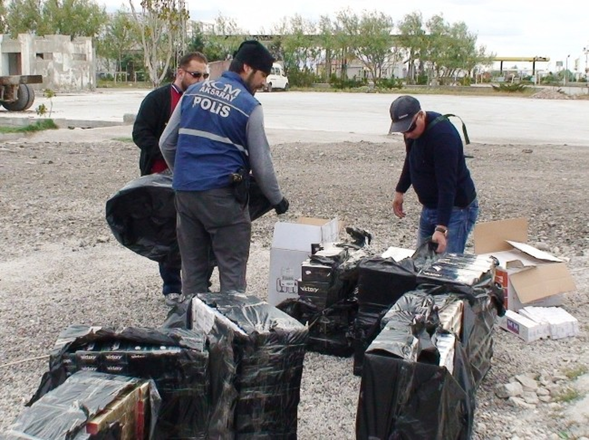 Mazot Tankerinden Kaçak Sigara Çıktı