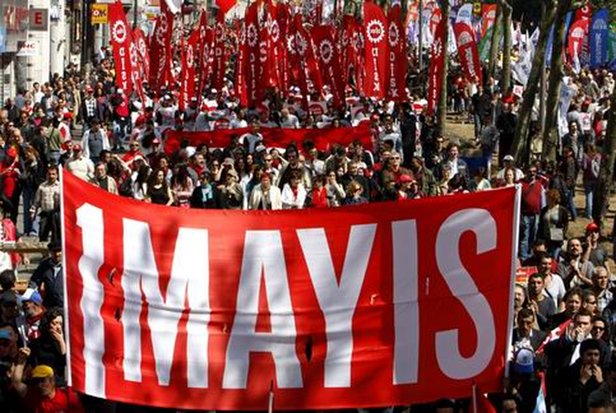 Nevşehir\'de 1 Mayıs Kutlaması