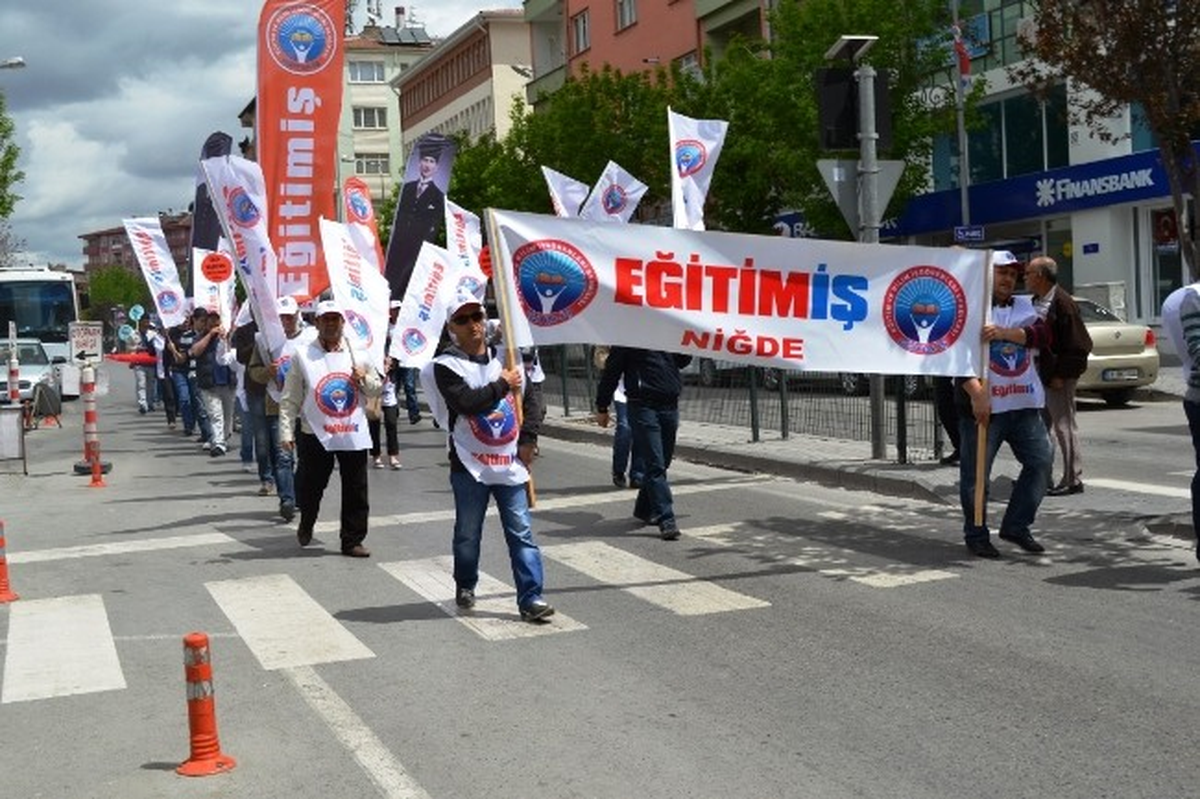 Niğde\'de 1 Mayıs Kutlamaları