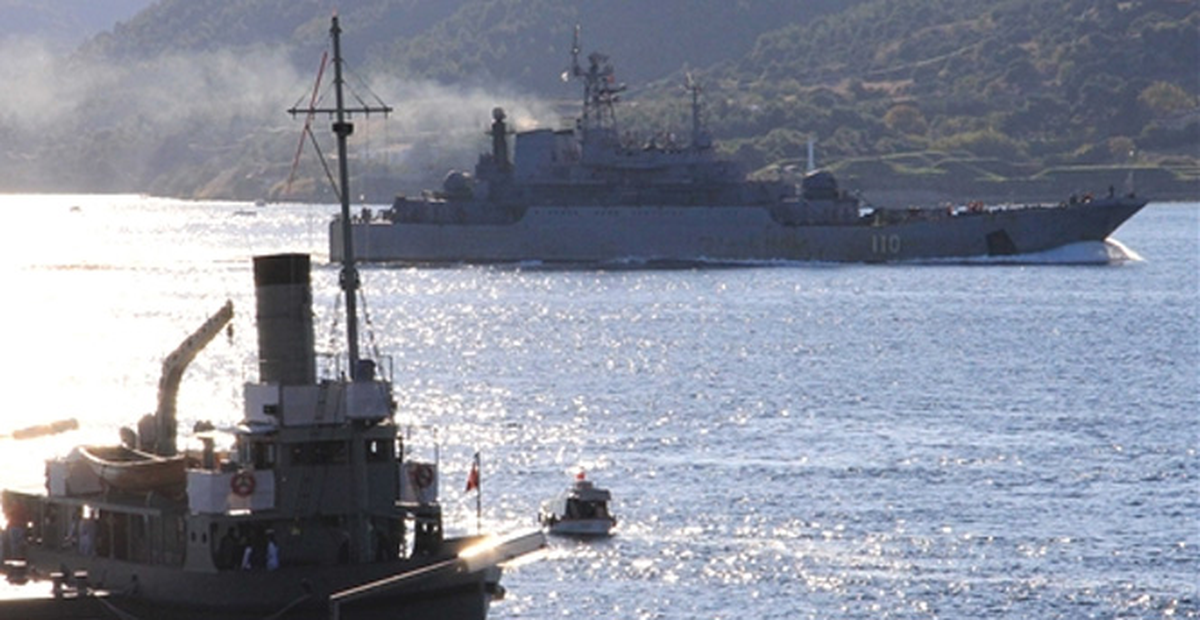Rus Savaş Gemisi Akdeniz\'e İniyor