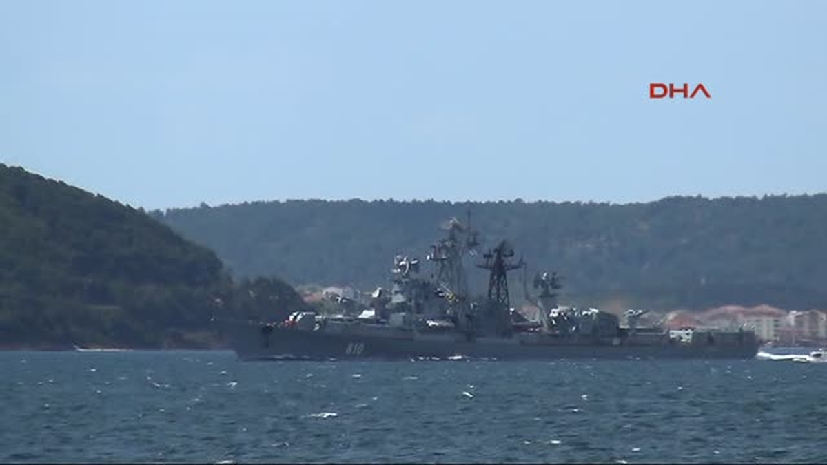Rus Savaş Gemisi Akdeniz\'e İniyor