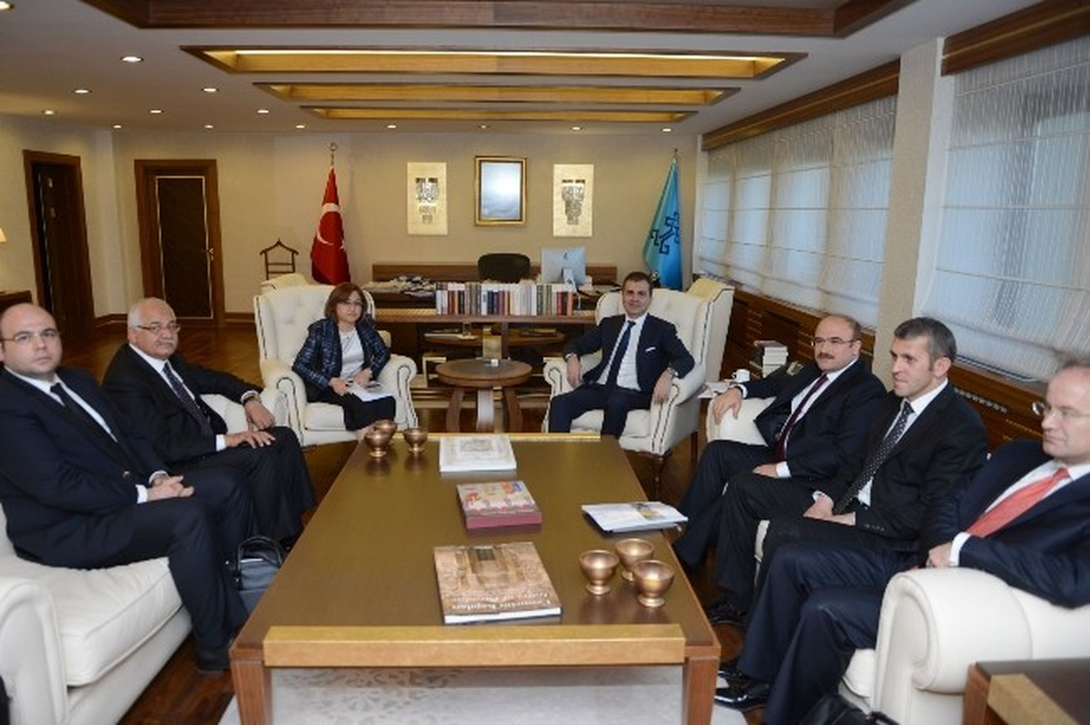 Şahin, Gaziantep Projeleri İçin Bakanlarla Görüştü