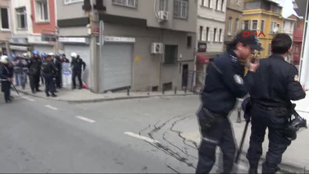 Tarlabaşı\'nda Polis Müdahalesi