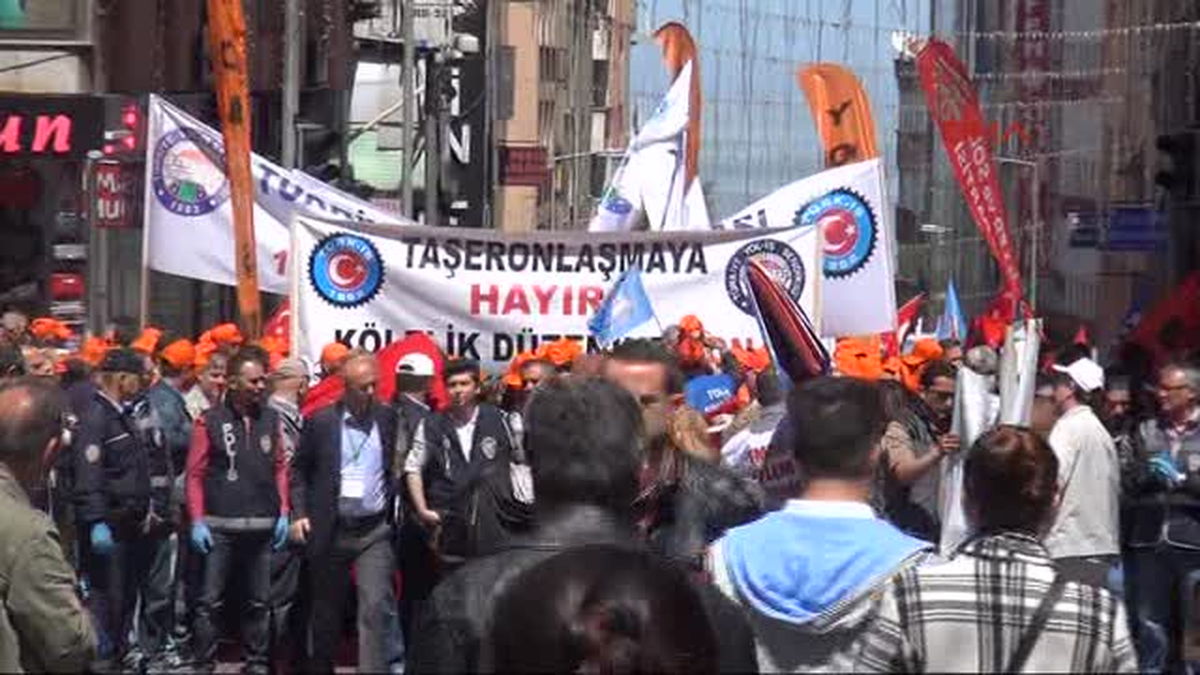 Trabzon\'da 1 Mayıs Coşkusu
