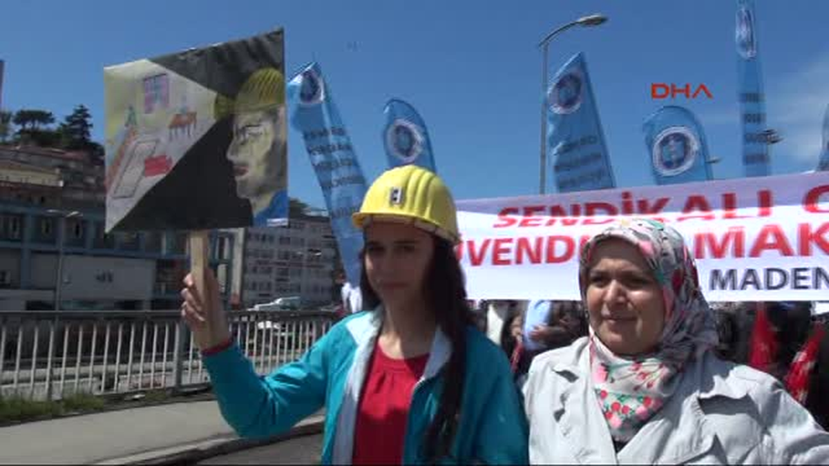 Zonguldak\'ta 1 Mayıs Coşkuyla Kutlandı