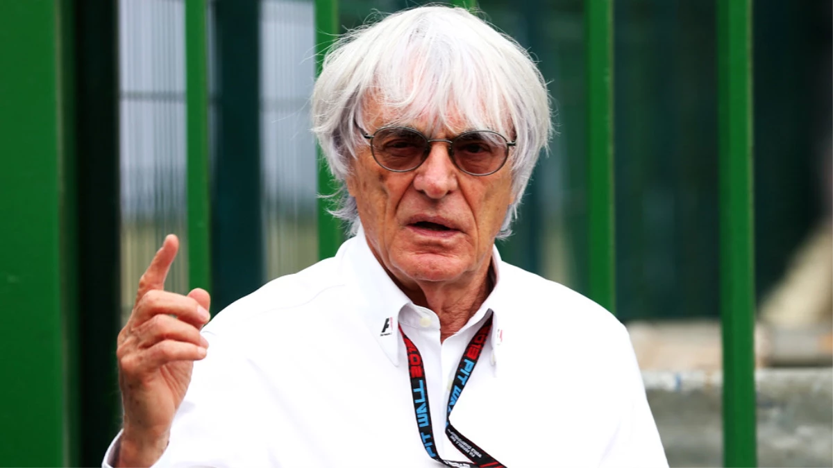 83 Yaşındaki Formula 1 Patronuna, 36\'lık Eşinden Destek