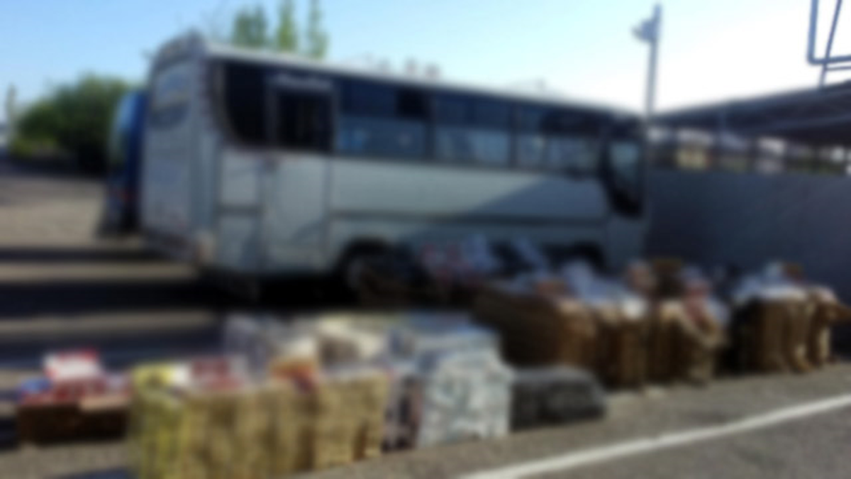 Aksaray\'da Kaçak Sigara Operasyonu