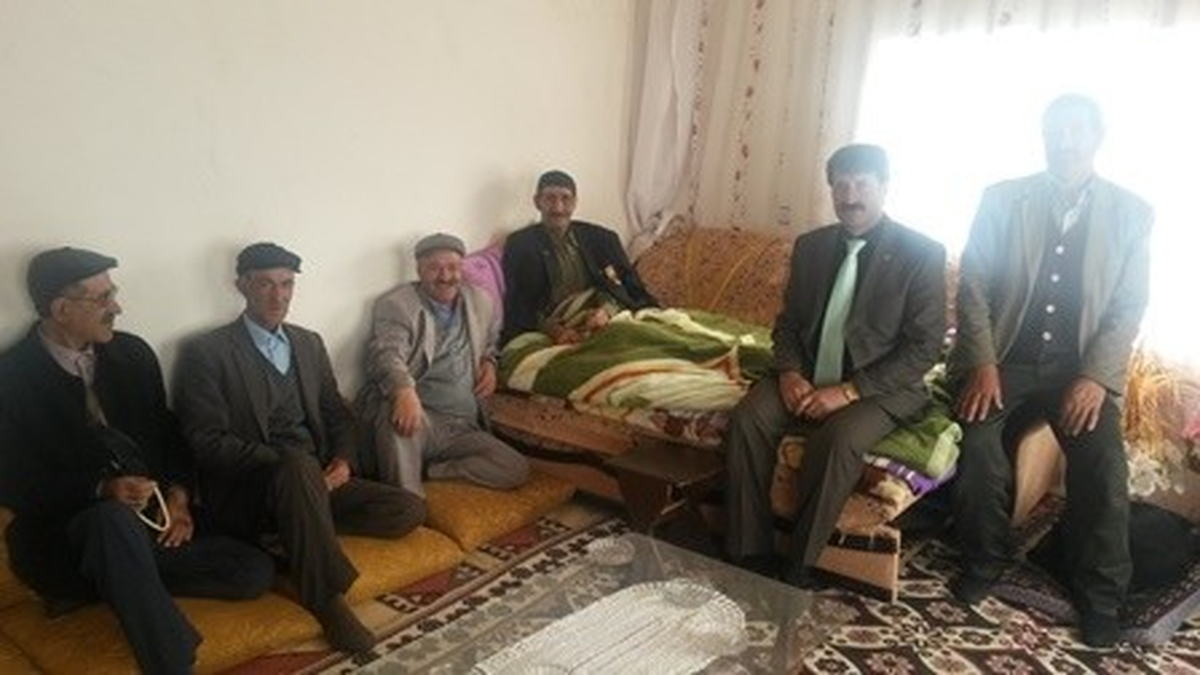 Çaldıran Sosyal Hizmet Merkezinden Kore Gazisine Ziyaret