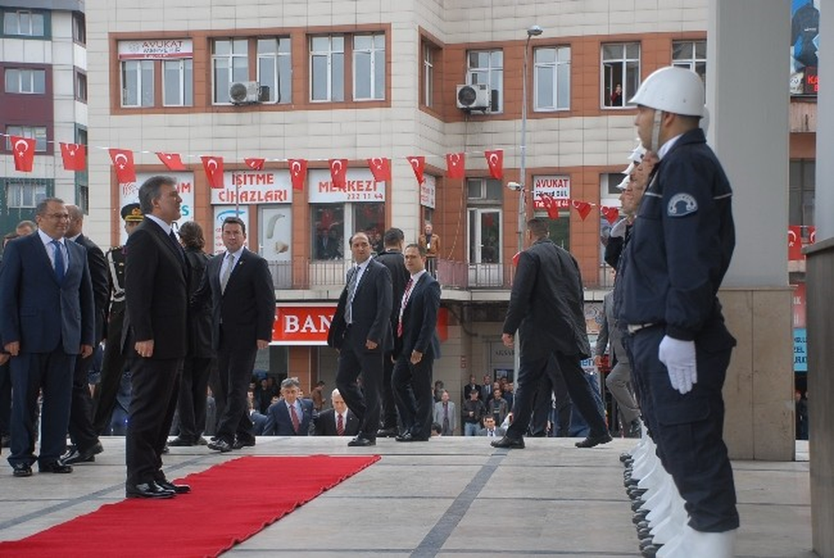 Cumhurbaşkanı Abdullah Gül Zonguldak\'ta