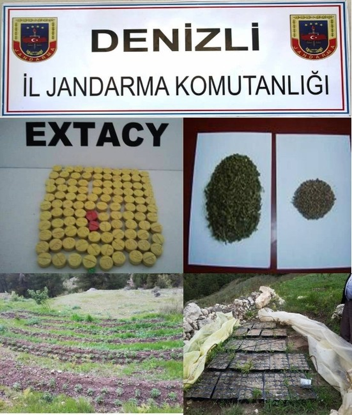 Denizli\'de Uyuşturucu Operasyonu: 7 Gözaltı