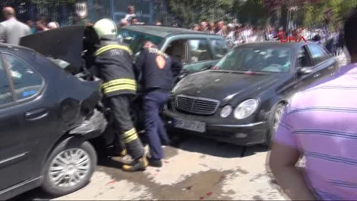 Edirne\'de 6 Araç Birbirine Girdi