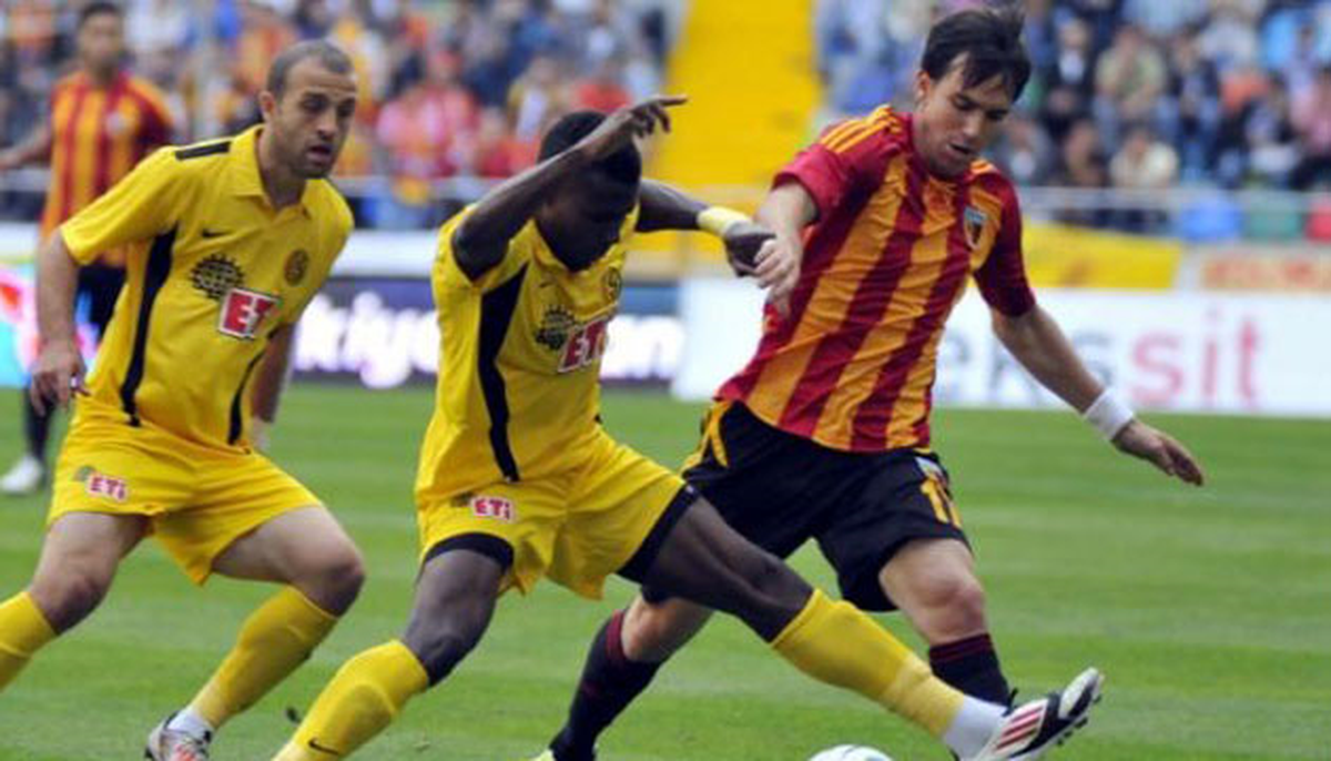 Eskişehirspor ile Kayserispor 24. Randevuda