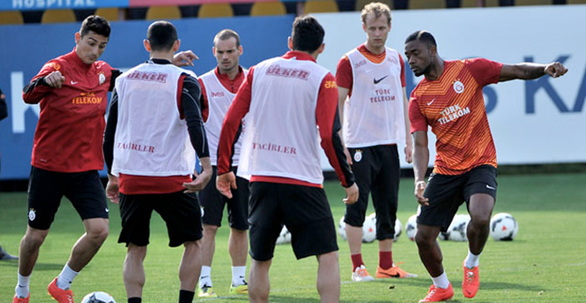 Galatasaray Gençlerbirliği Maçı Hazırlıklarını Tamamladı