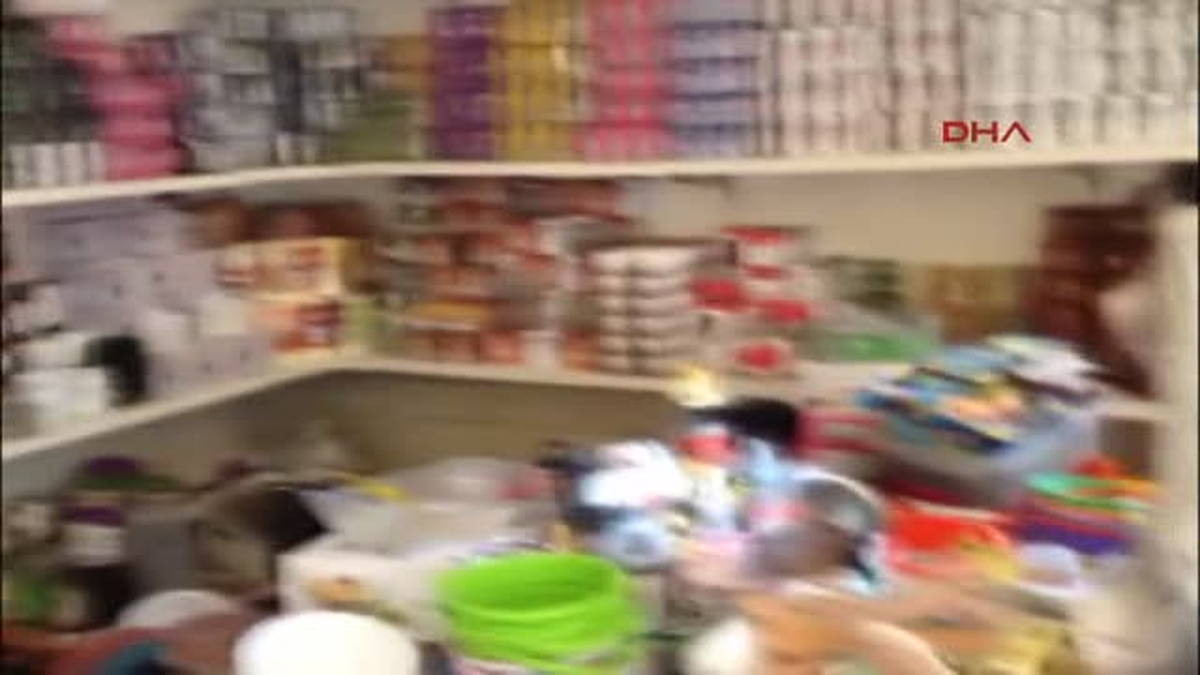Gökçeada\'yı Sel Vurdu