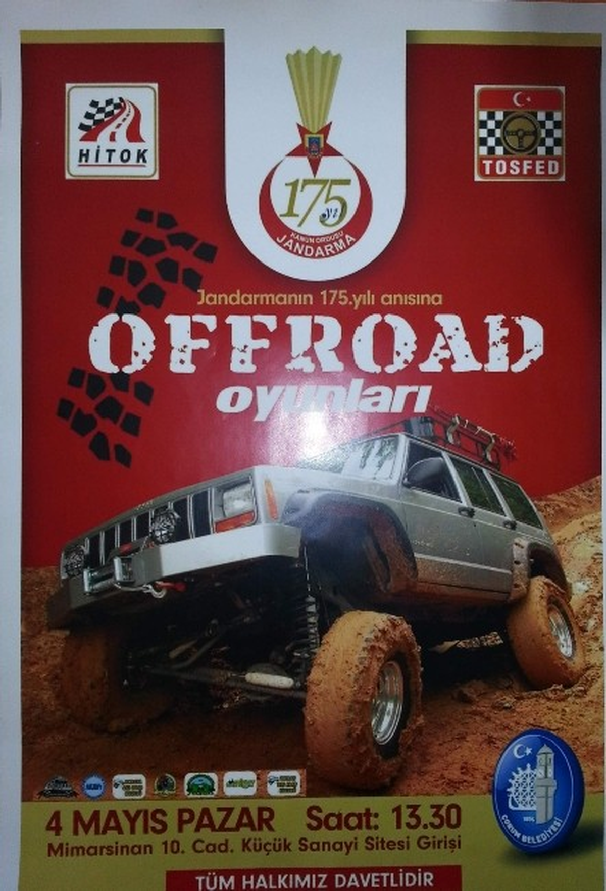 Jandarma\'nın Kuruluş Yıldönümüne Özel Off-Road Yarışları