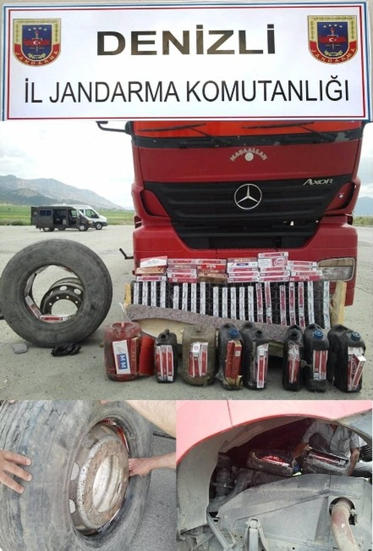 Jandarmadan Kaçak Sigara Operasyonu