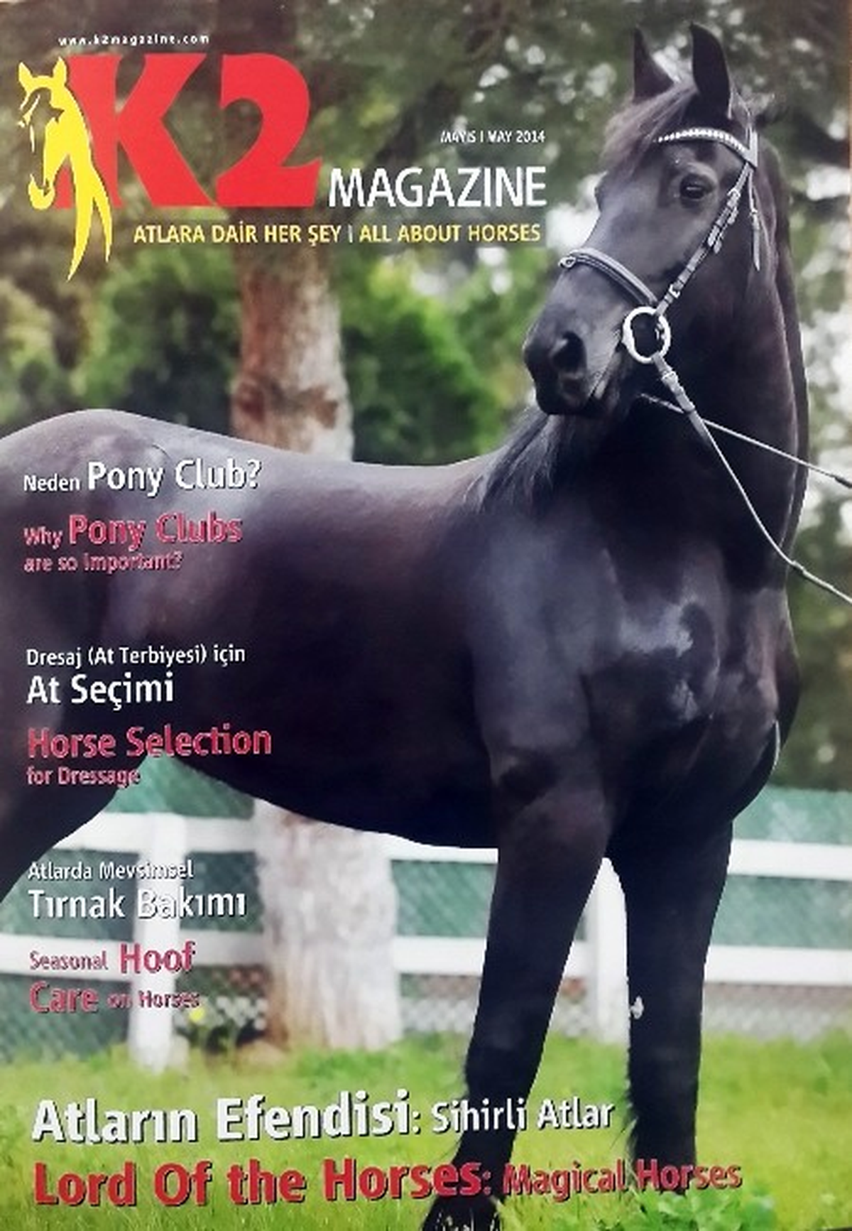 K2 Magazine Dergisi At Severlerle Buluştu