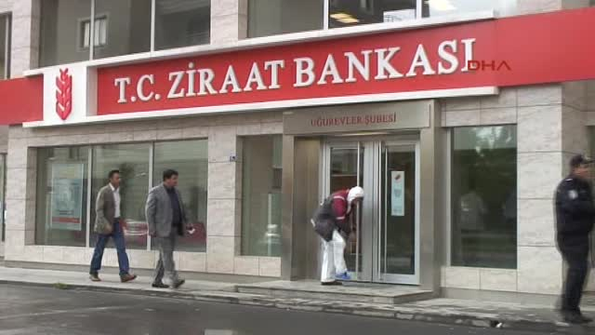 Kayseri\'de Silahlı Banka Soygunu