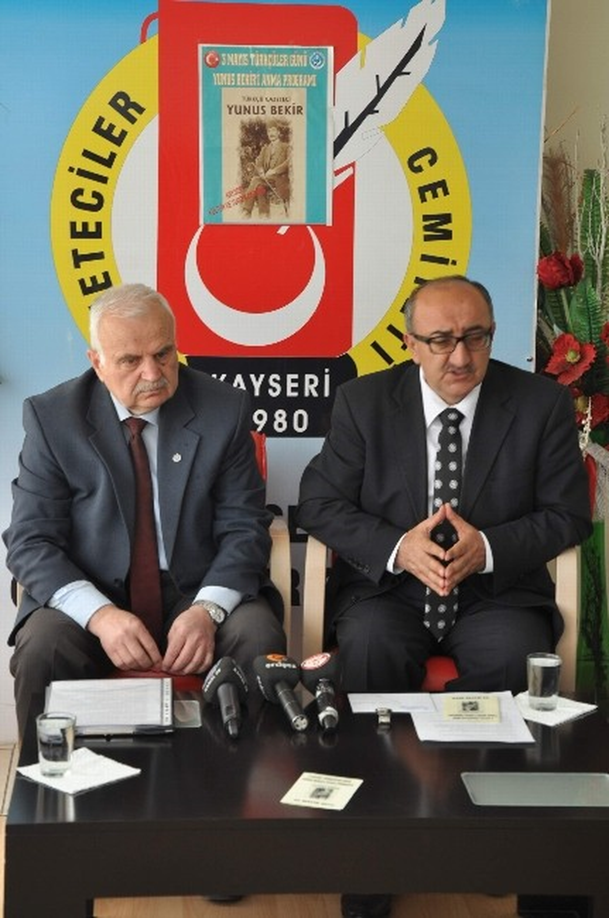 Kayseri Kültür ve Turizm Derneği Başkanı Gerçel\'den Gazeteciler Cemiyeti Başkanı Altınkaya\'ya...