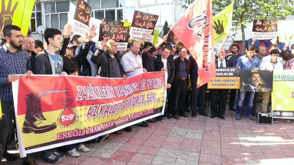 Kdz. Ereğli\'de Mısır Protestosu