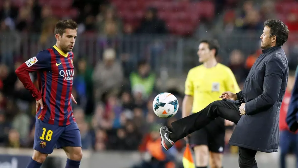 Luis Enrique Barcelona\'ya Doğru