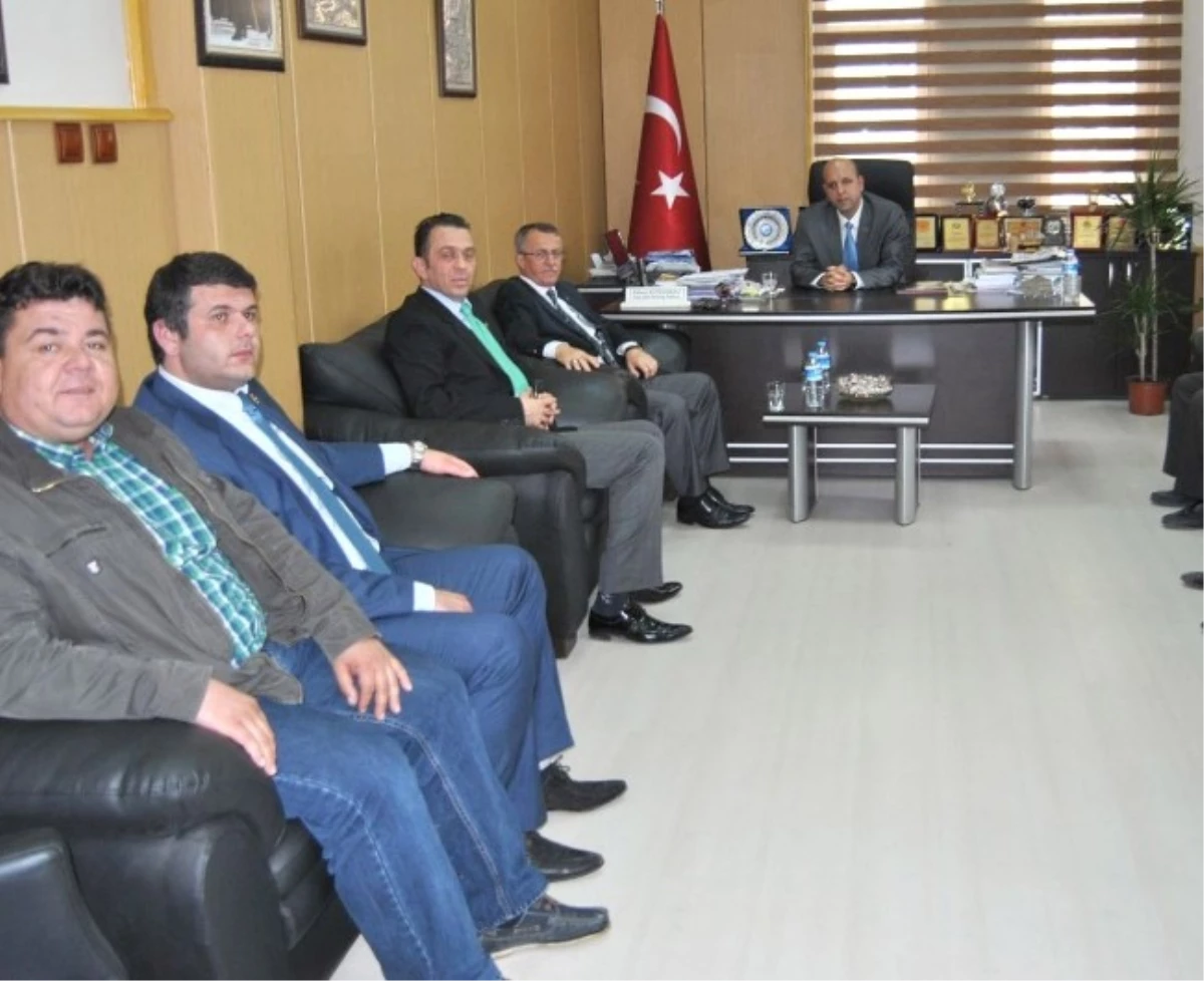 MHP Tekirdağ Milletvekili Belen\'den, Hayrabolu Belediye Başkanı Altayoğlu\'na Ziyaret