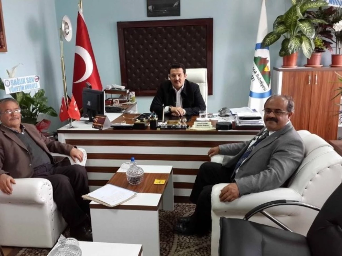 Mihalıççık Belediye Başkanı İsmail Uysal\'a Hayırlı Olsun Ziyaretleri Devam Ediyor