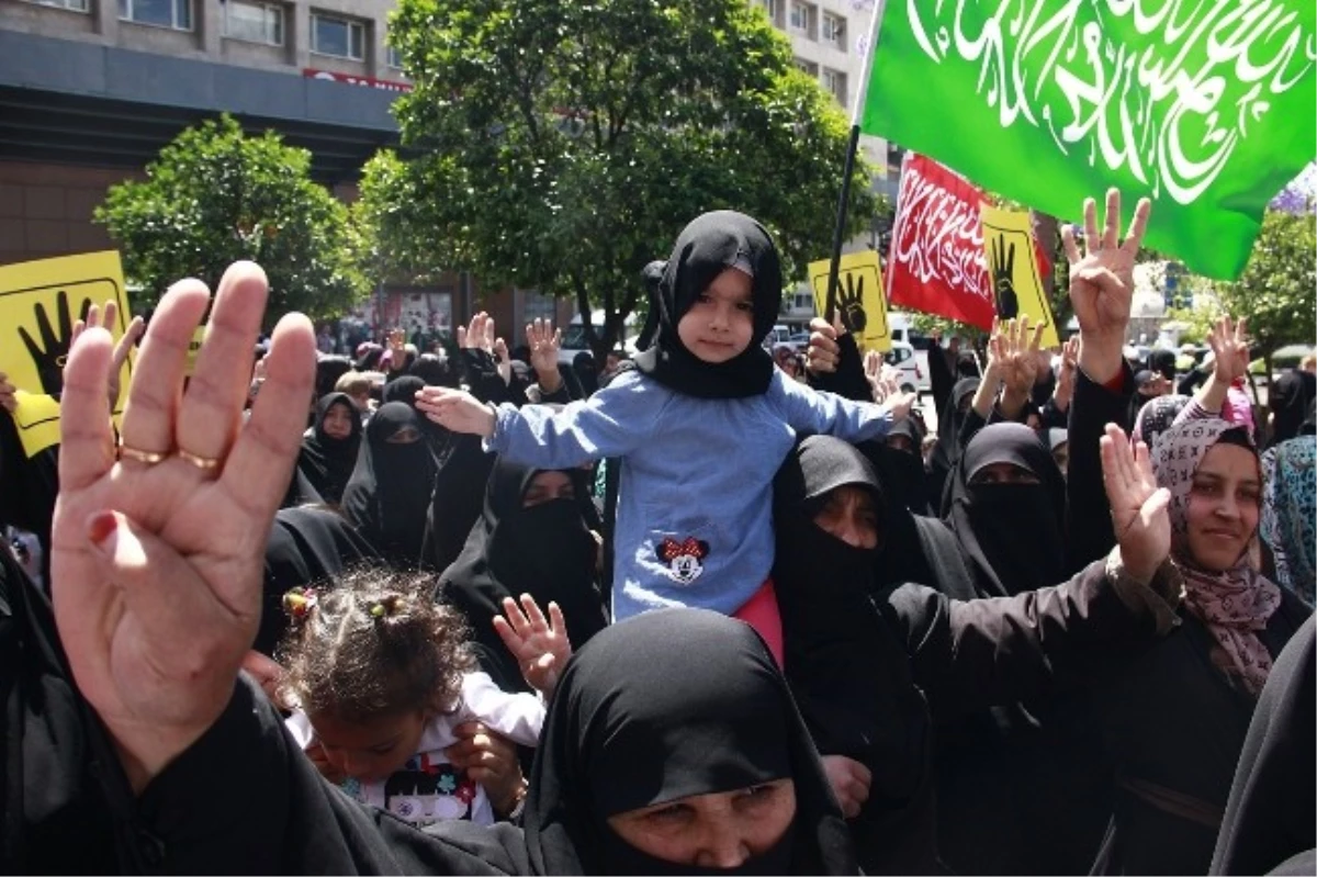 Adana\'da Mısır\'daki Toplu İdam Kararları Protesto Edildi