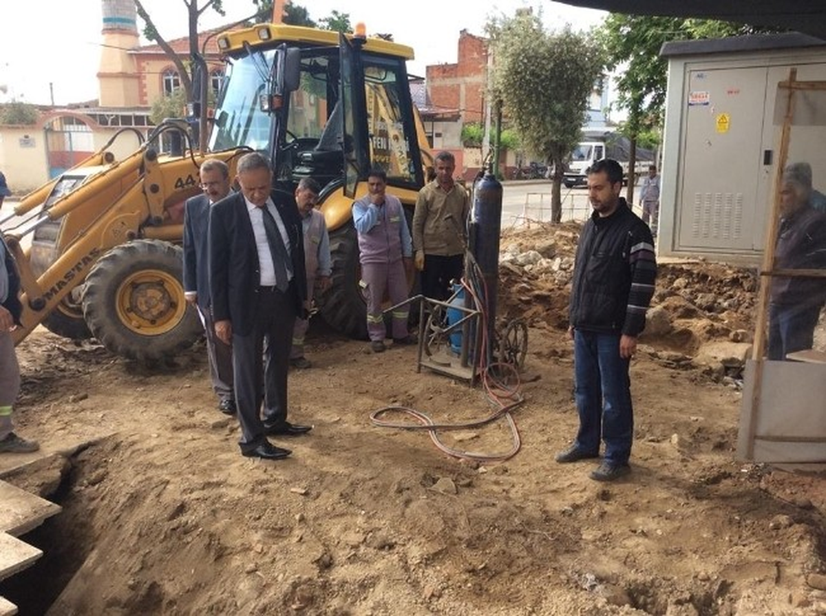 Ödemiş\'te Altyapı ve Temizlik Çalışmaları Tamgaz