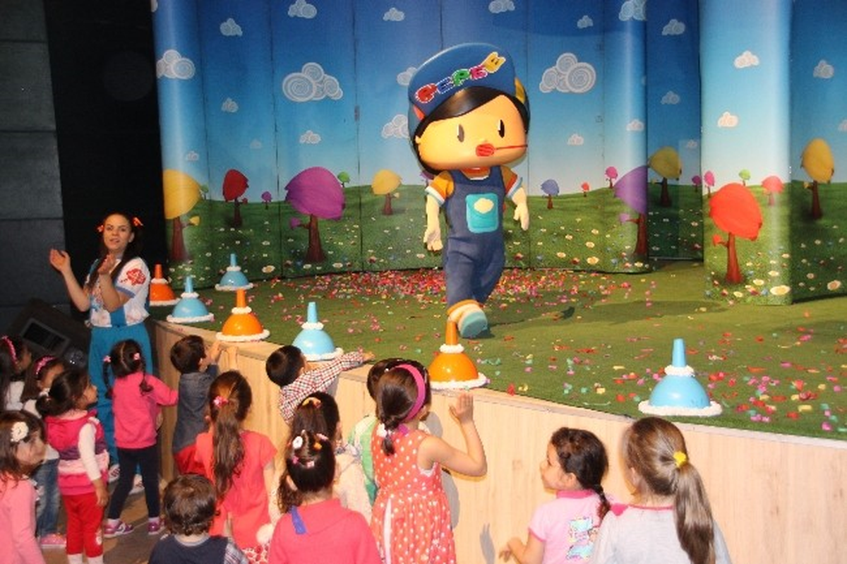 Pepee ve Şuşu Niğde'de Çocuklarla Buluştu
