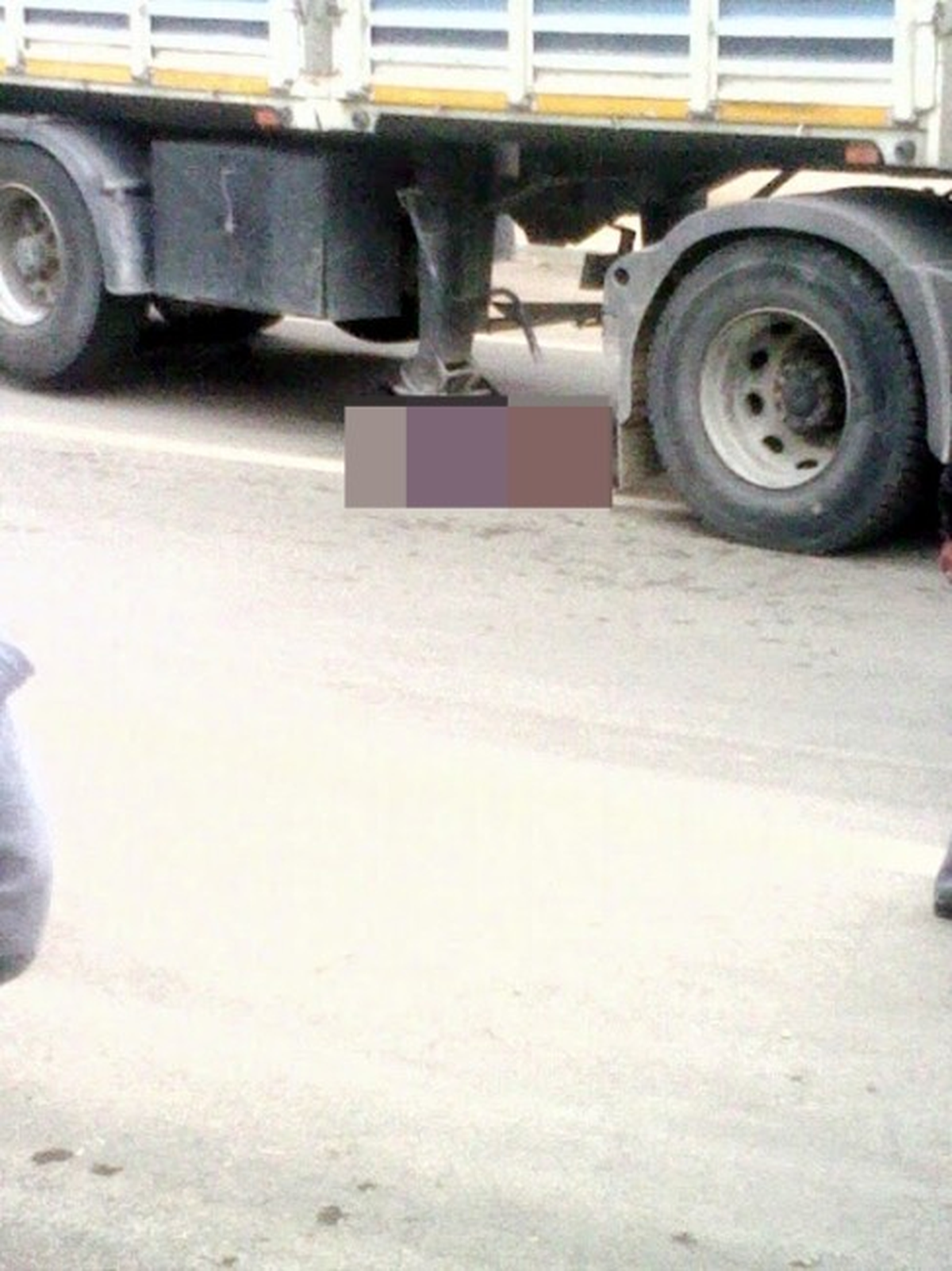 Tır\'ın Çarptığı Yaşlı Kadın Hayatını Kaybetti