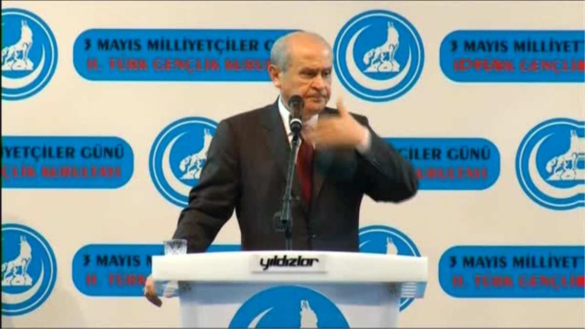 Bahçeli Yüzbinlerce Türk\'ü Vahşice Katleden Şerefsizlere Taziyede Bulunuyorlar