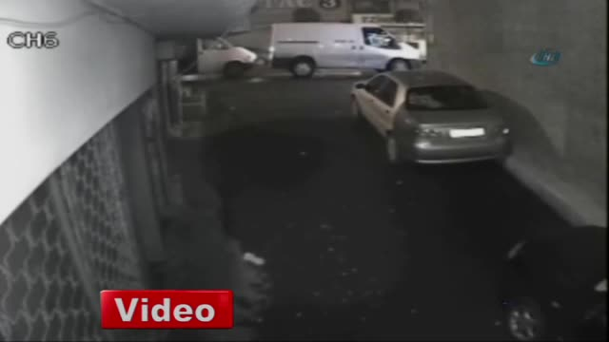 Banka Aracını Gasp Eden Zanlılar Kamerada